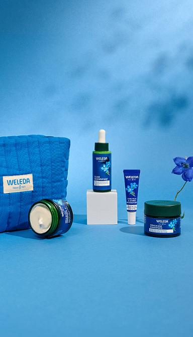 Trousse routine complète Anti-âge Gentiane bleue & Edelweiss