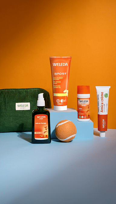 Routine sportive avec trousse