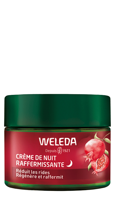 Crème de Nuit raffermissante Grenade et Peptides de Maca