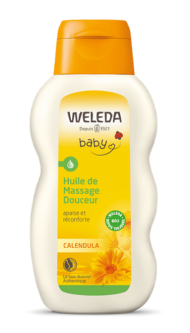 Huile de Massage Douceur au Calendula