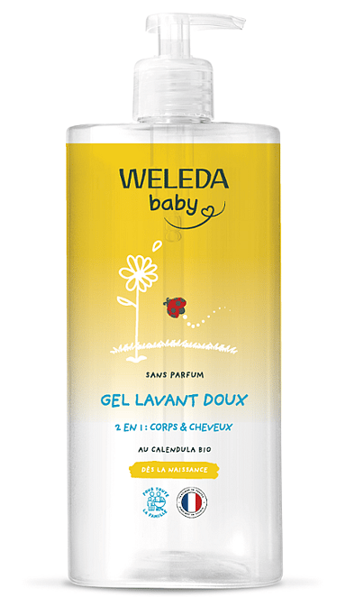 Gel lavant doux Calendula sans parfum