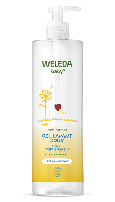 Gel lavant doux Calendula sans parfum