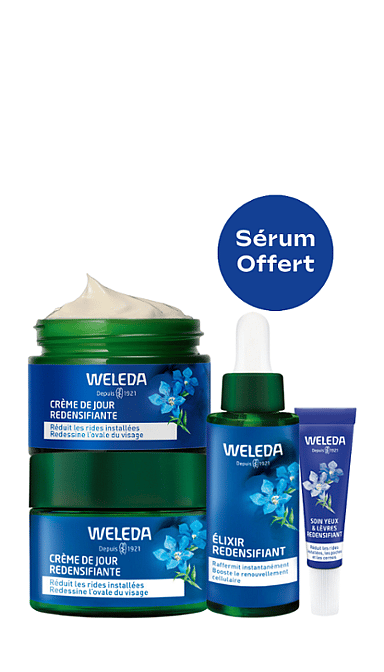 Routine anti-âge Gentiane bleue - Sérum Offert