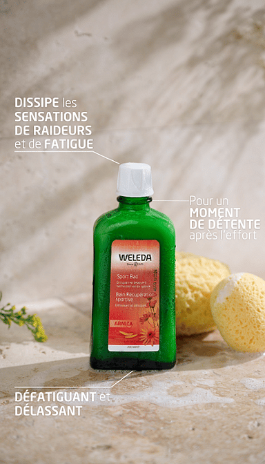 Bain Récupération sportive à l'Arnica