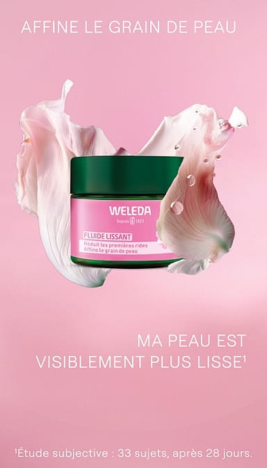 Fluide lissant Rose musquée & Thé blanc