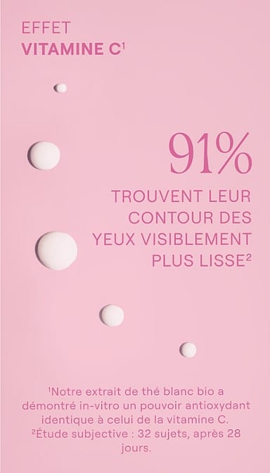 Contour des Yeux lissant Rose musquée & Thé blanc