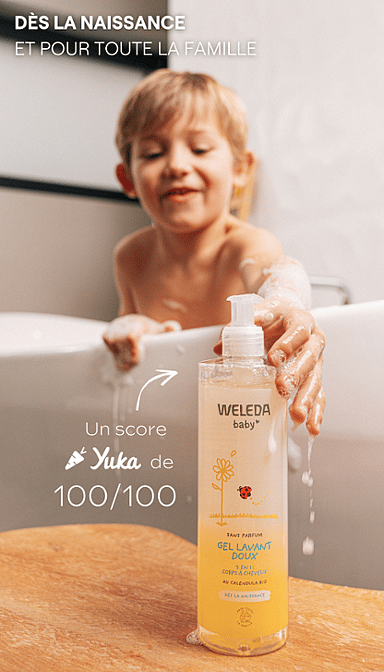 Gel lavant doux Calendula sans parfum