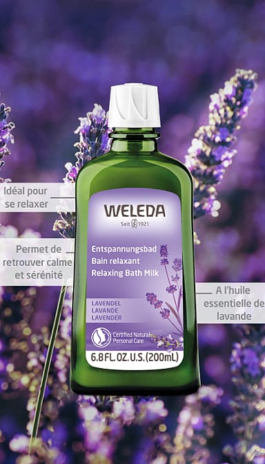 Bain relaxant à la Lavande