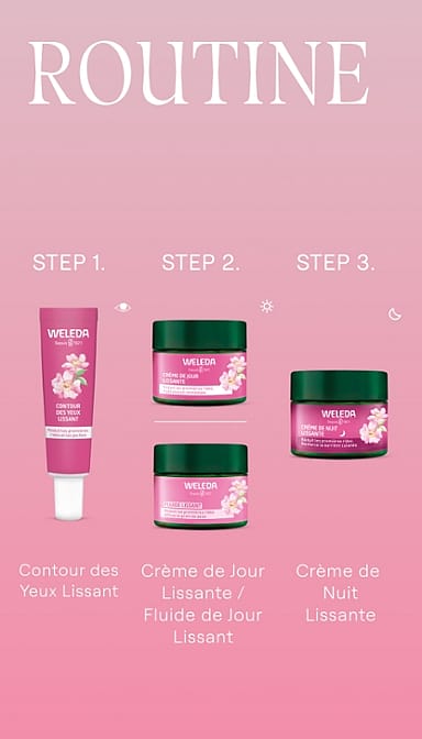 Crème de Nuit lissante Rose musquée & Thé blanc
