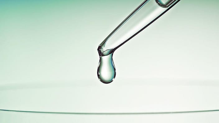Pipette avec acide hyaluronique