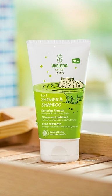 Crème de Douche 2 en 1 Enfants - Citron vert pétillant