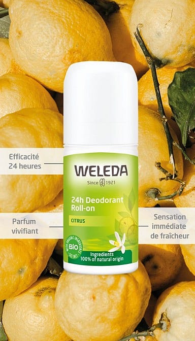 Déodorant roll-on 24h Citrus
