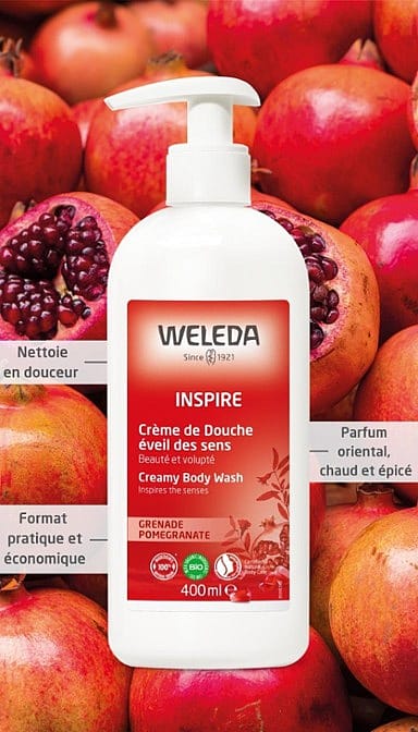 Crème de Douche éveil des sens à la Grenade