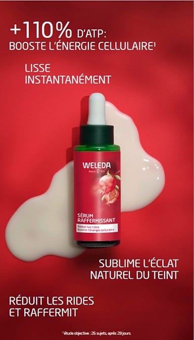 Sérum raffermissant Grenade et Peptides de Maca