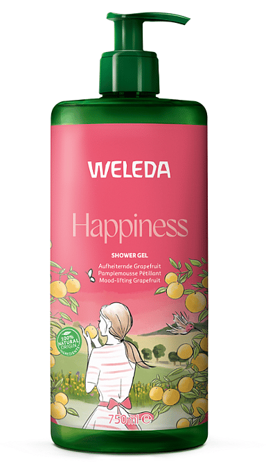 Happiness Gel Douche Pamplemousse Pétillant
