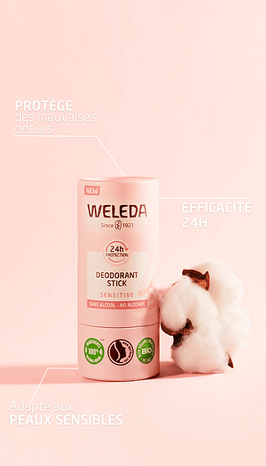 Déodorant solide 24H Sensitive  