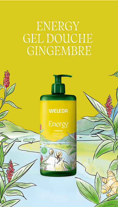 Energy Gel Douche Gingembre Énergisant
