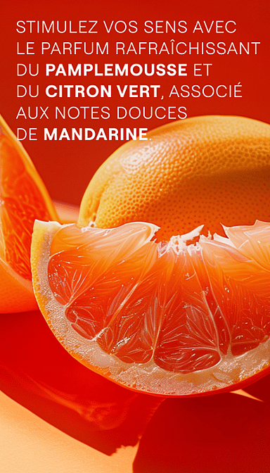 Happiness Gel Douche Pamplemousse Pétillant