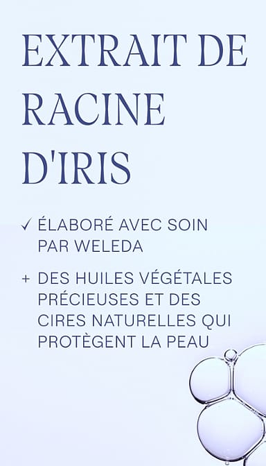 Fluide hydratant à l'Iris