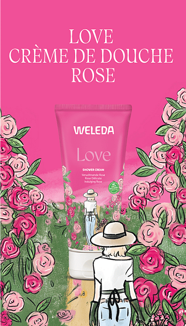 Love Crème de Douche Rose Délicate