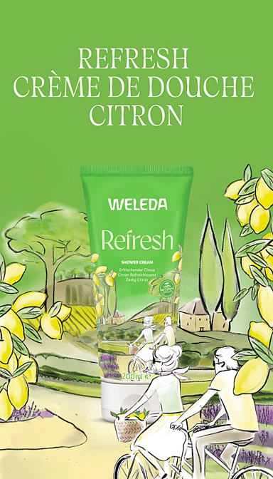 Refresh Crème de Douche Citron Rafraîchissant