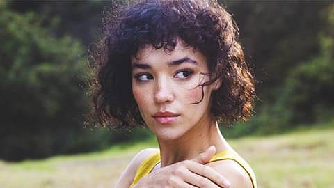 femme dans la nature