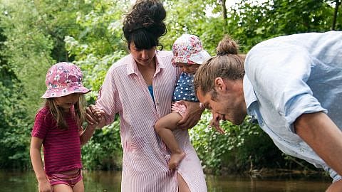 famille dans la nature