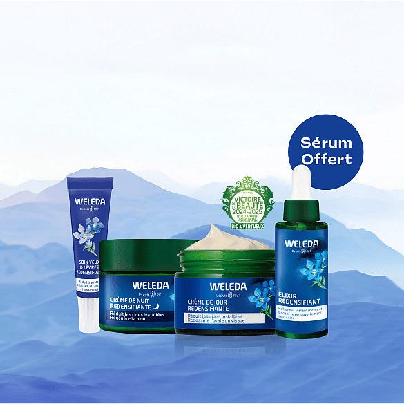routine gentiane bleue & edelweiss - serum offert