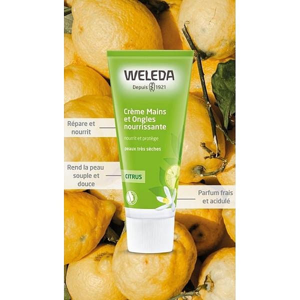 Crème nutritive Mains et Ongles au Citrus - Weleda 6
