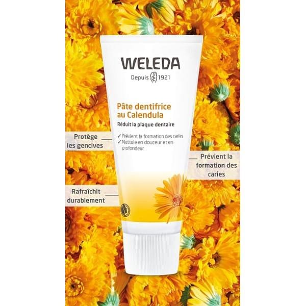 Pâte dentifrice au Calendula - Weleda 5
