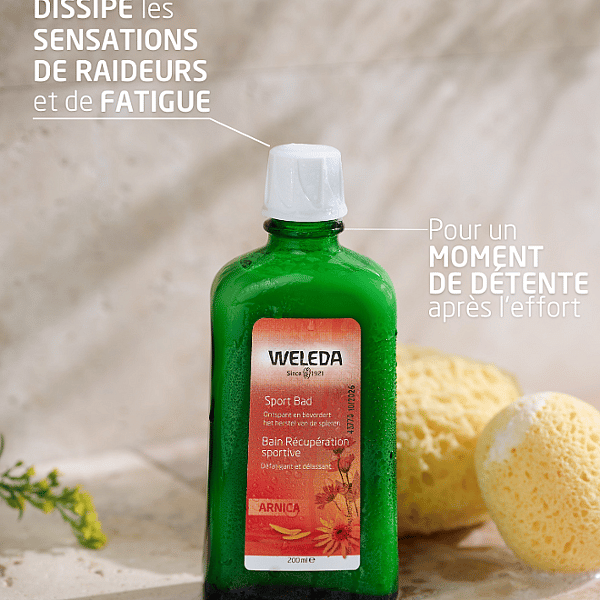 Bain Récupération sportive à l'Arnica - Weleda 8