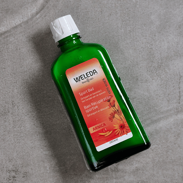 Bain Récupération sportive à l'Arnica - Weleda 9