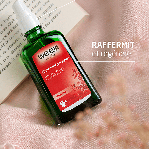 Huile régénératrice à la Grenade - Weleda 5