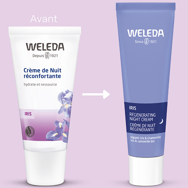 Crème de Nuit régénérante à l'Iris - Weleda 7