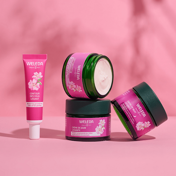 Contour des Yeux lissant Rose Musquée & Thé blanc - Weleda 12