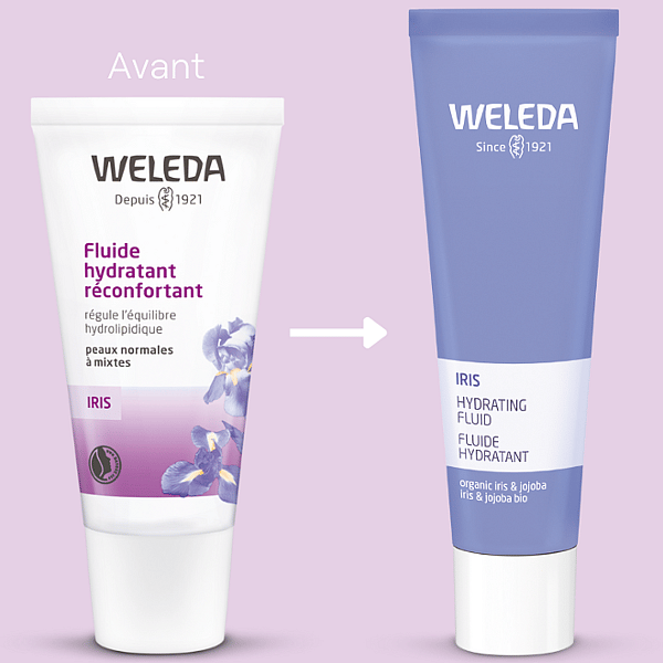 Fluide hydratant à l'Iris - Weleda 7