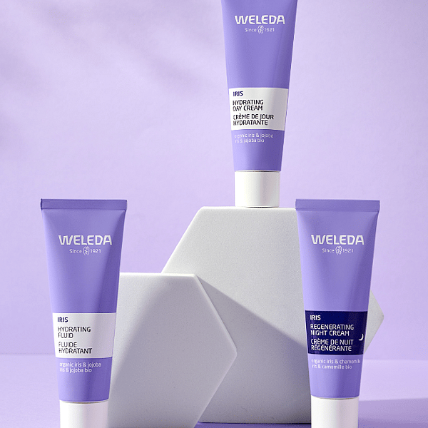 Fluide hydratant à l'Iris - Weleda 12
