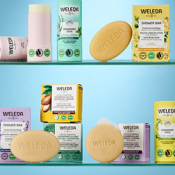 Shampooing solide Hydratation & Brillance - Weleda 9