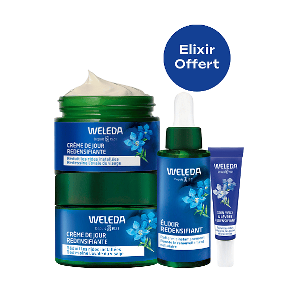 Routine anti-âge Gentiane bleue - Elixir Offert - Weleda