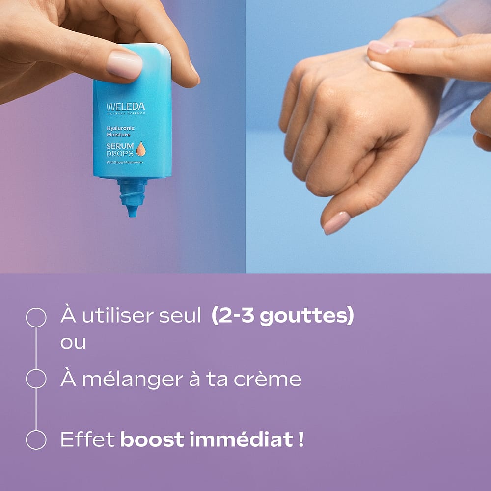 Hyaluronic Moisture Serum Drops - Weleda 4