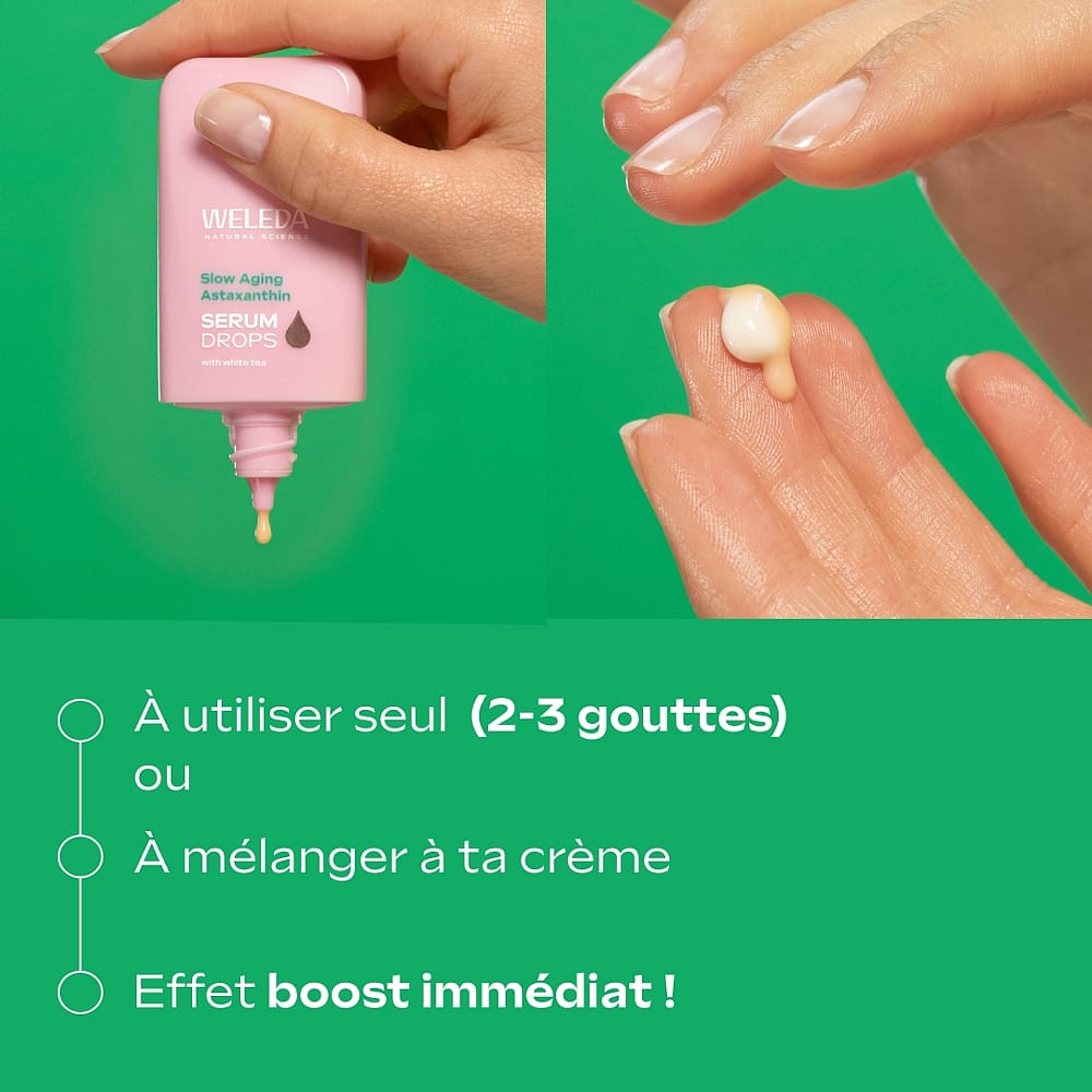 Slow Aging Astaxanthin Serum Drops - Weleda 4