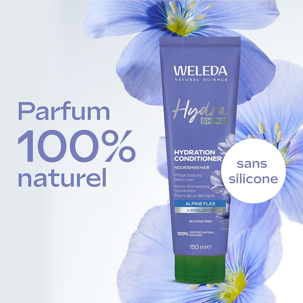Hydra Shine Après-Shampooing Hydratation - Weleda 4