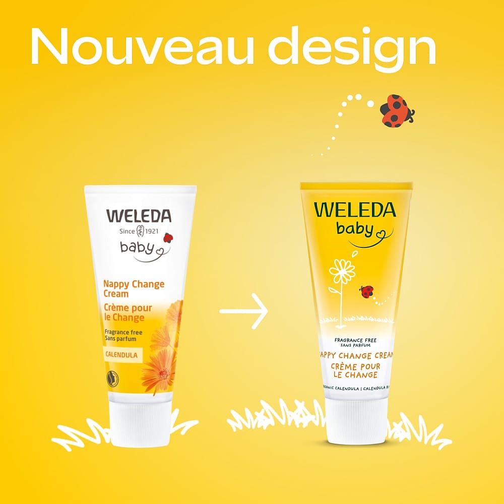 Crème pour le Change Calendula sans parfum - Weleda 6