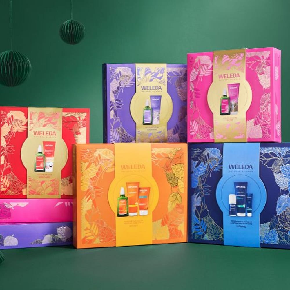 COFFRET NOEL CORPS ROSE 2025 - Weleda 4