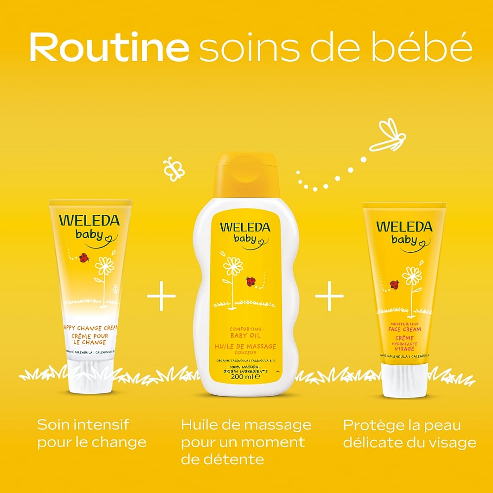 Crème hydratante Visage au Calendula - Weleda 8