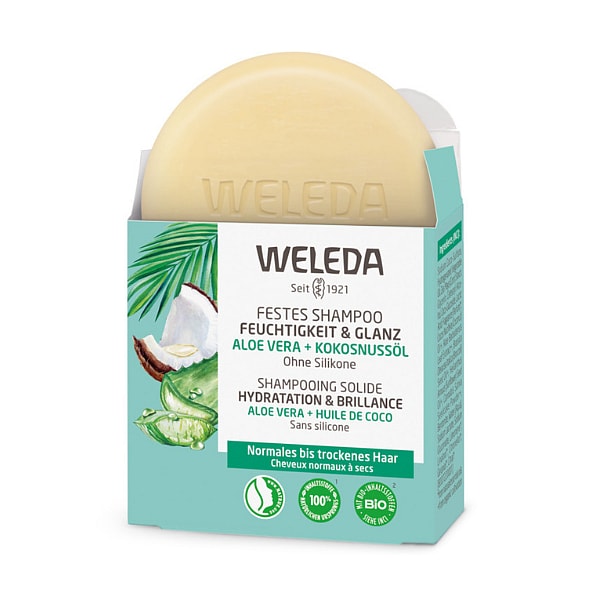 Shampooing solide Hydratation & Brillance - Weleda 4