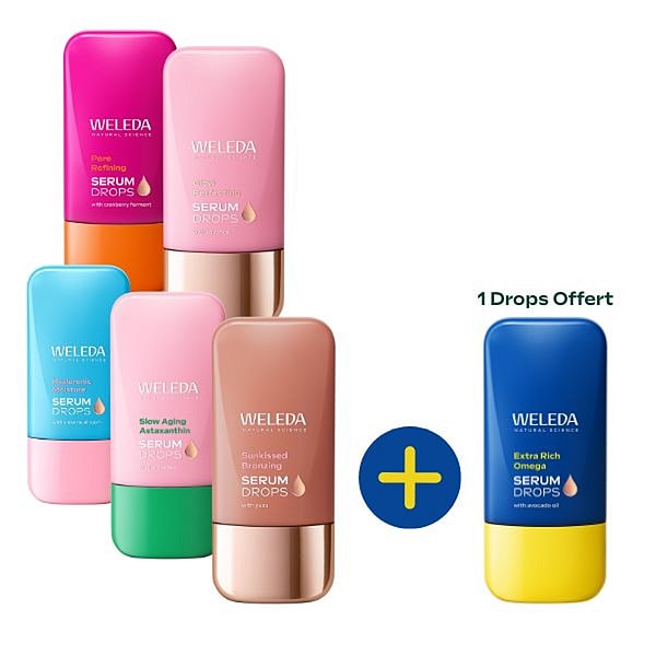 Routine complète Serum Drops - Weleda