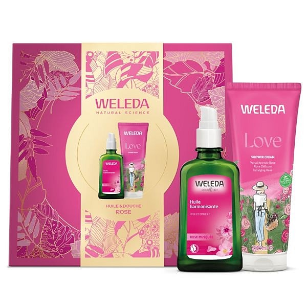 COFFRET NOEL CORPS ROSE 2025 - Weleda