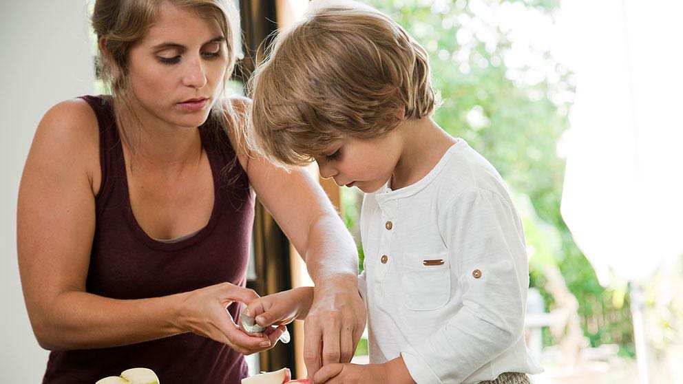 éducation d'un enfant