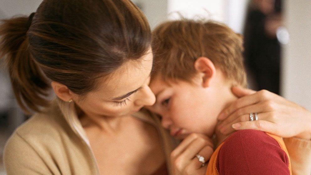 consolation d'un enfant